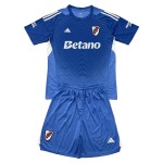 Günstige Fußballtrikots CA River Plate Torwart Kinder 2025-26 Blaue Kurzarm